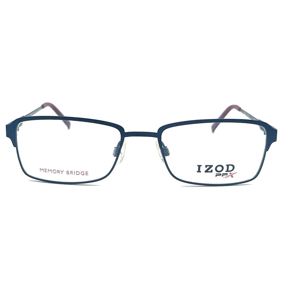IZOD 3011 BLACK/RED EYEGLASSES SUNGLASSES FRAMES 52-18-140